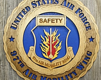 97th Air Mobility Wing Wall Tribute