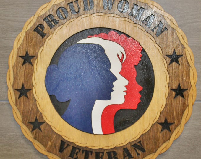 Proud Woman Veteran Wall Tribute