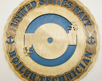 U S Navy Boiler Technician Wall Tribute