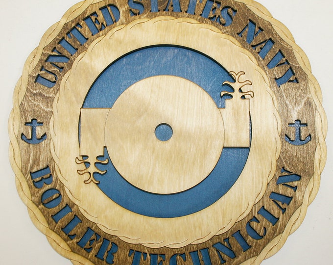 U S Navy Boiler Technician Wall Tribute