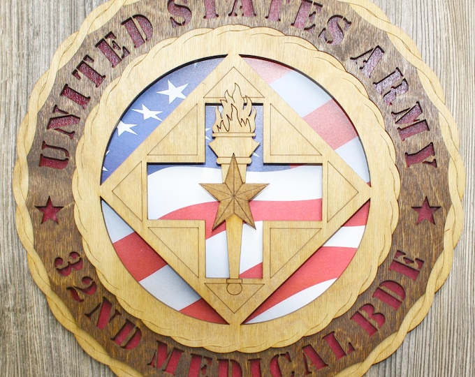 32nd Medical Bde Wall Tribute