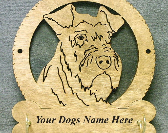 Schnauzer Dog Leash Holder