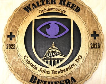 Wall Tribute Walter Reed Opthalmology