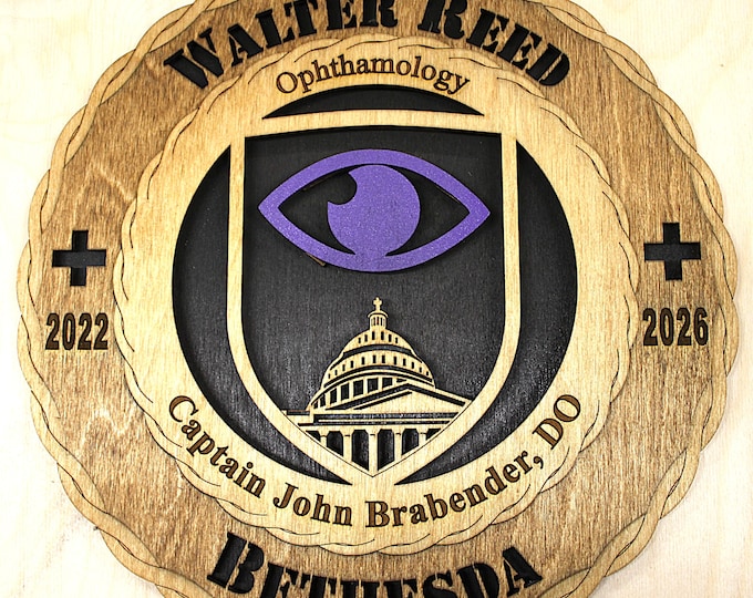 Wall Tribute Walter Reed Opthalmology