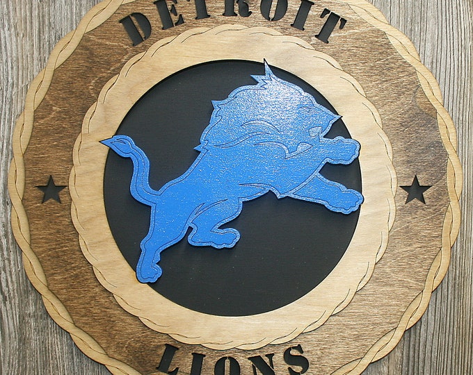 Detroit Lions Wall Tribute