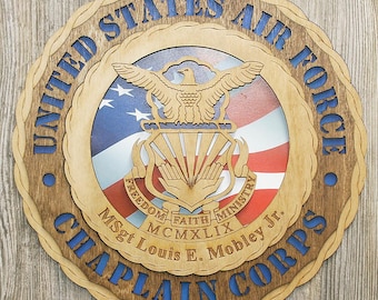Air Force Chaplain Wall Tribute