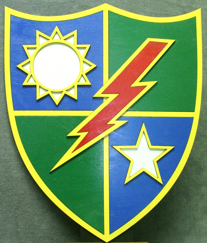 Large 18 inch 75th Ranger Crest Wall Insignia | Etsy