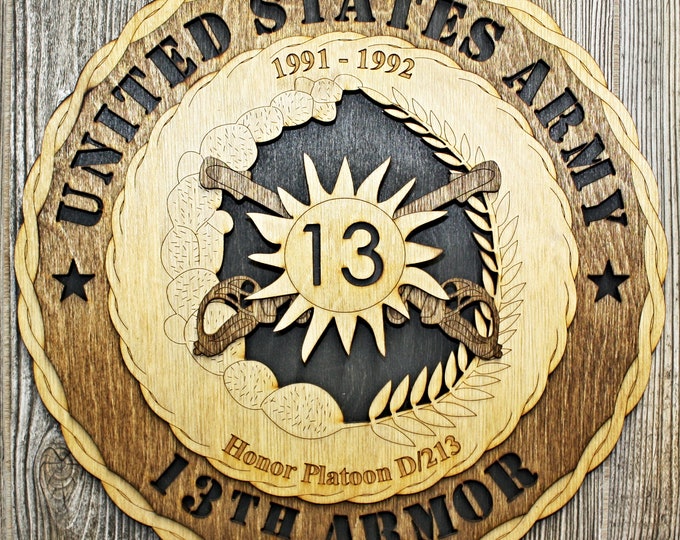13th Armor Wall Tribute