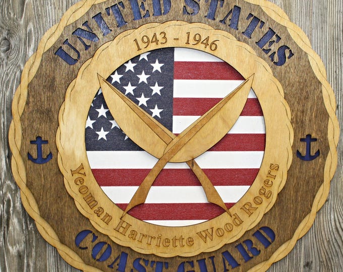 Coast Guard Yeoman Rate Wall Tribute