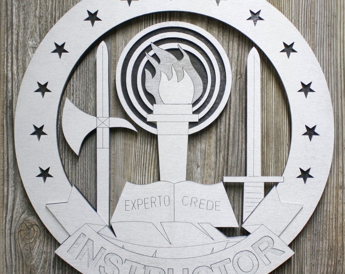 Instructor Badge Wall Tribute