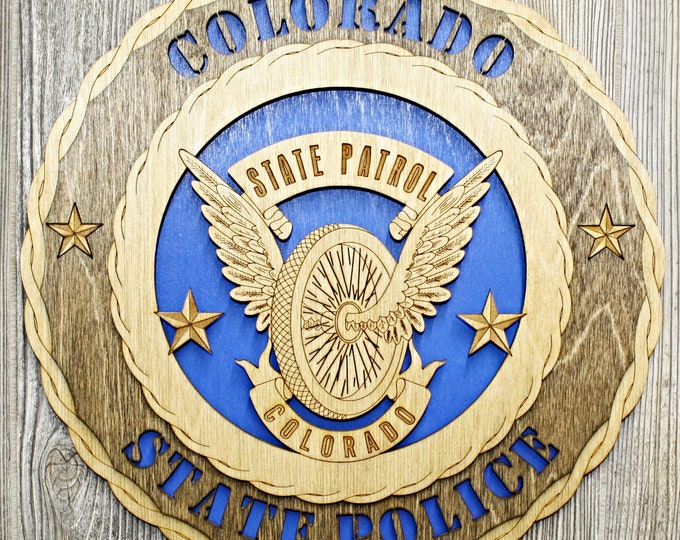 Colorado State Police Wall Tribute