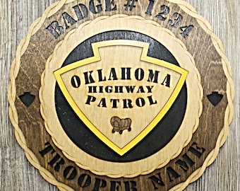 Oklahoma State Police Wall Tribute