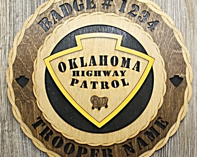 Oklahoma State Police Wall Tribute