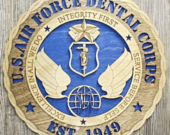Air Force Dental Corps Wall Tribute