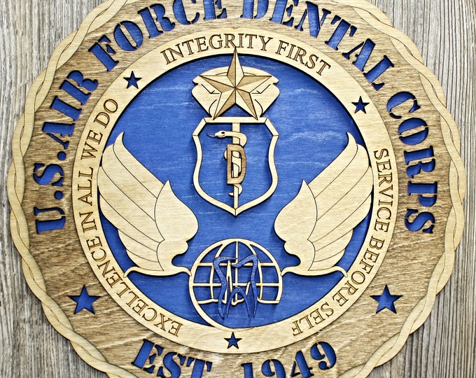 Air Force Dental Corps Wall Tribute