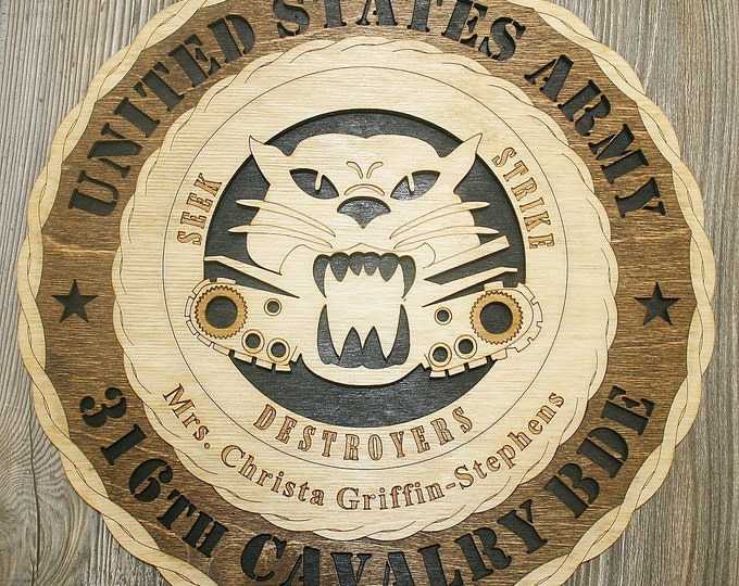 316th Cavalry Bde Wall Tribute