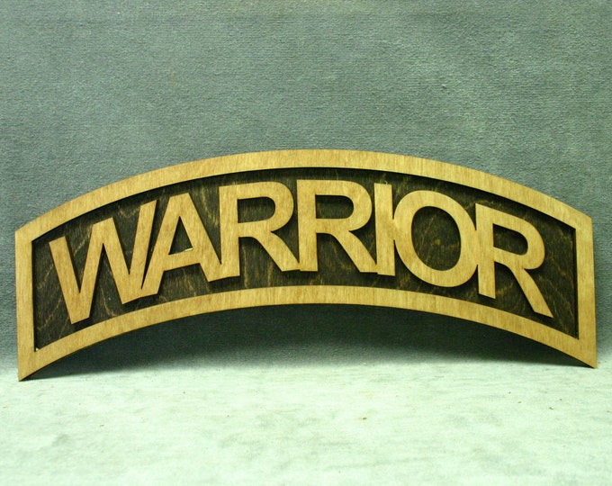 Large 18 inch Warrior Tab