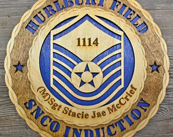 Custom First Sergeant Wall Tribute