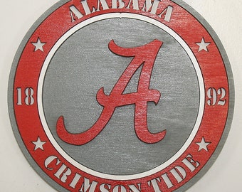 Alabama Crimson Tide Desk Tribute