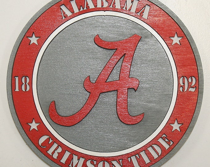 Alabama Crimson Tide Desk Tribute