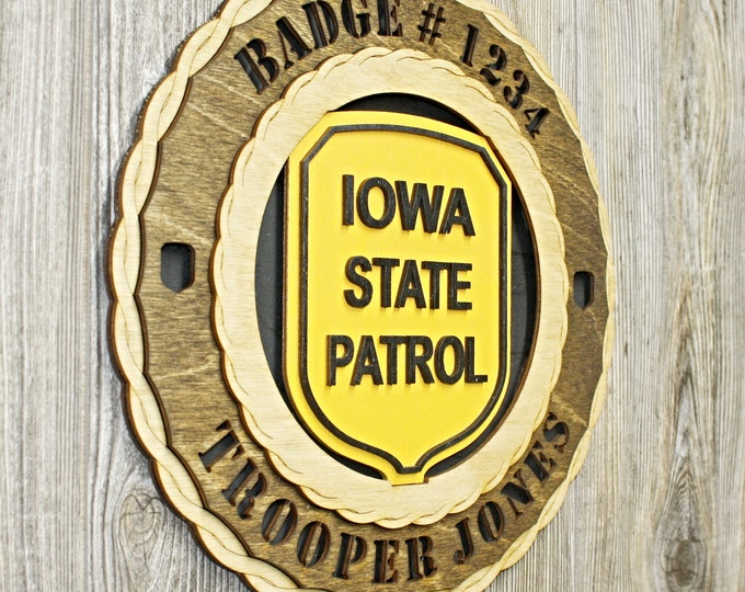 Iowa State Police Wall Tribute