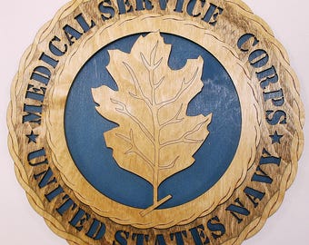 Navy Medical Service Wall Tribute