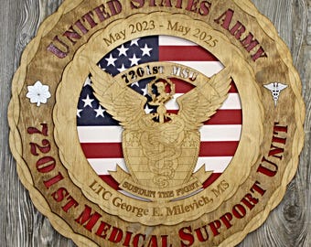 7201 Medical Support Unit Wall Tribute