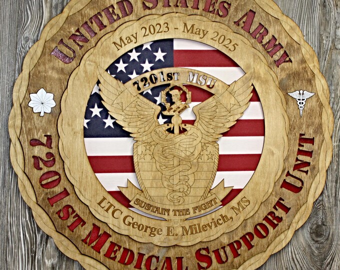 7201 Medical Support Unit Wall Tribute