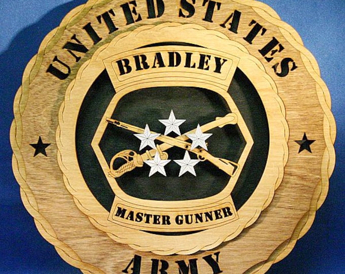 Bradley Master Gunner Wall Tribute