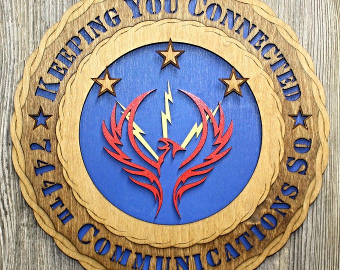 744th Communications Sq Wall Tribute