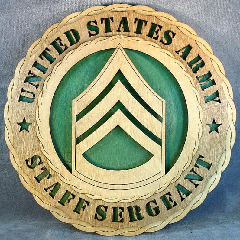 Sergeant Border Army Staff Sergeant Rank - Etsy