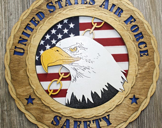 Air Force Safety Eagle Wall Tribute