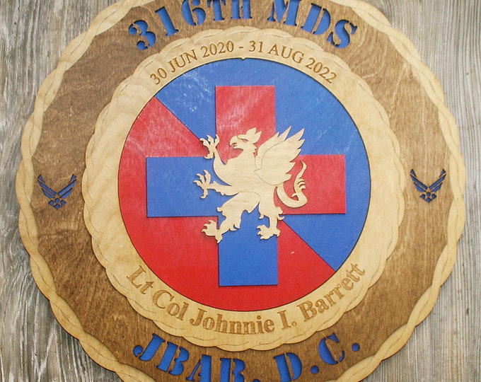 Air Force 316th MDS Wall Tribute