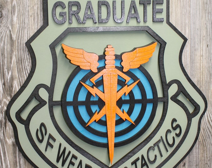 24 x 17 Weapons and Tactics Wall Plaque