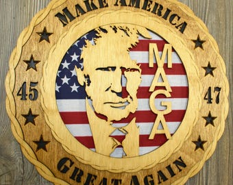 Custom Wood Wall Plaque: 3D Military Unit Tribute