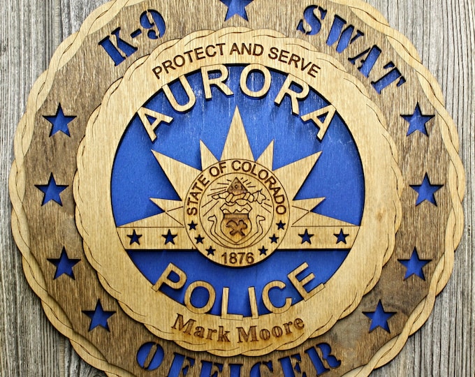 Aurora Police Wall Tribute