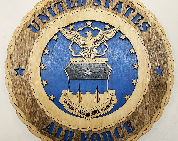 12" and 18" Air Force Academy Wall Tribute