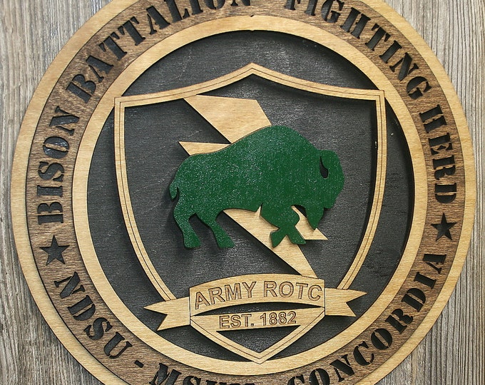 Bison Battalion Army ROTC Wall Tribute