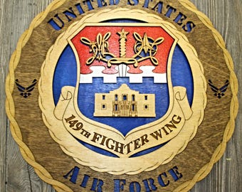 149th Fighter Wing Wall Tribute