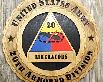 20th Armor Wall Tribute