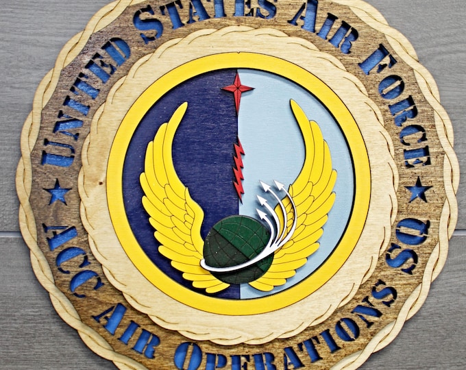 ACC Air Operations Squadron Wall Tribute