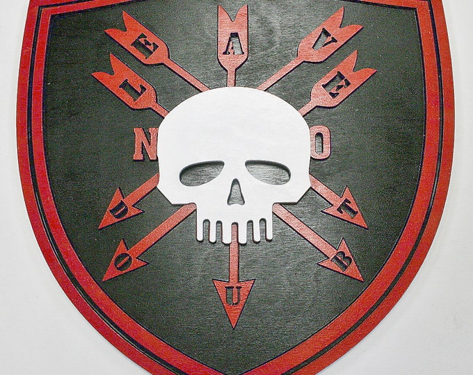 Custom 12" Army 2-22 Charlie Company Wall Tribute