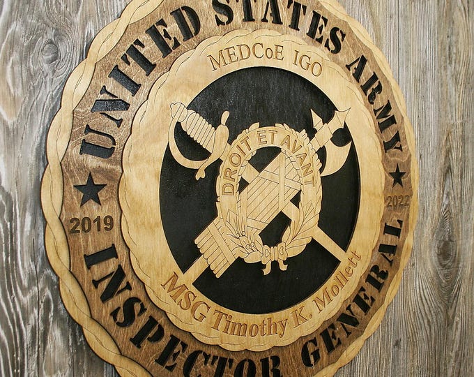 Army Inspector General Wall Tribute