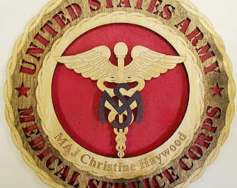 Army Medical Service Corps Wall Tribute