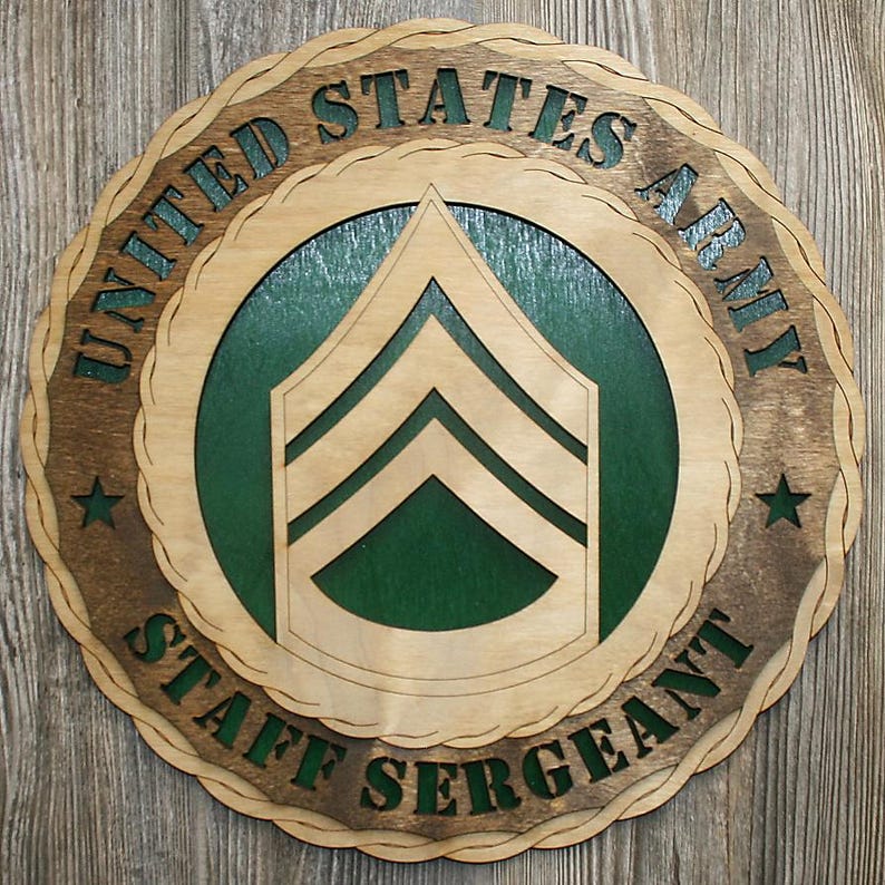 Sergeant Border Army Staff Sergeant Rank - Etsy