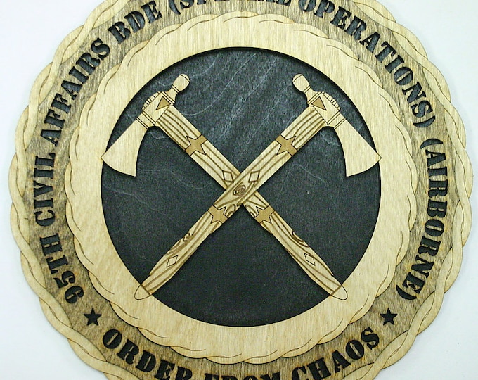 95th Civil Affairs Wall Tribute