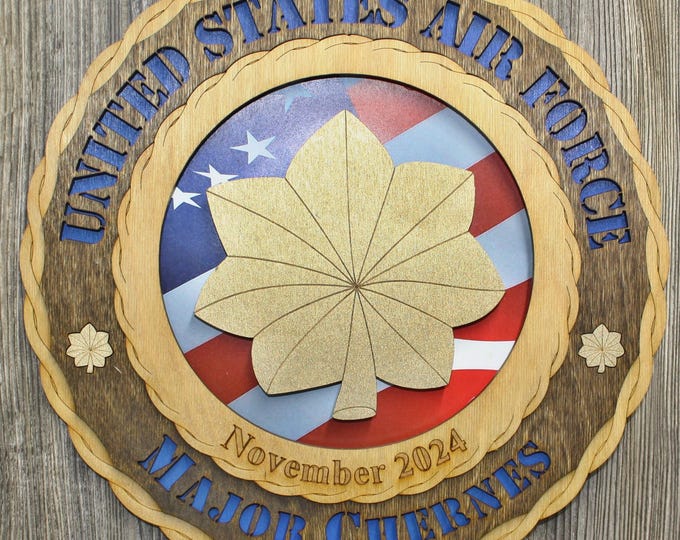 Air Force Major Wall Tribute