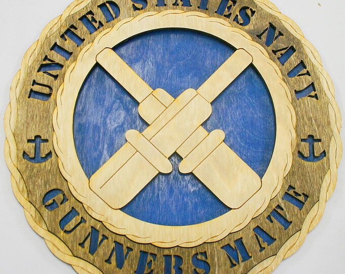 Navy Gunners Mate Wall Tribute