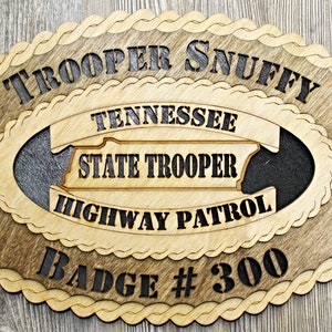 Tennessee State Police Wall Tribute