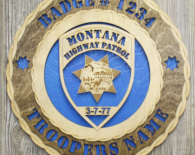 Montana State Police Wall Tribute